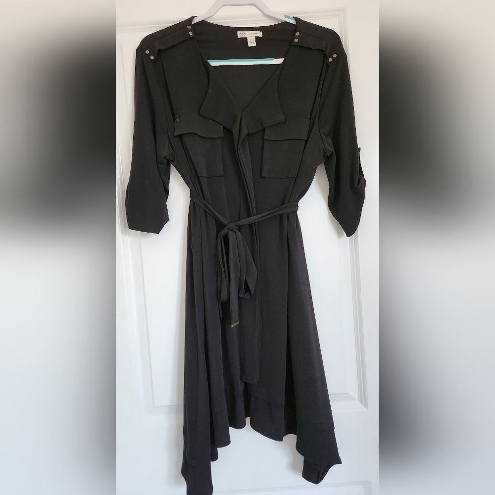 ❤️ 3 For 15 Cato Women's Black Asymmetrical Dress size XL